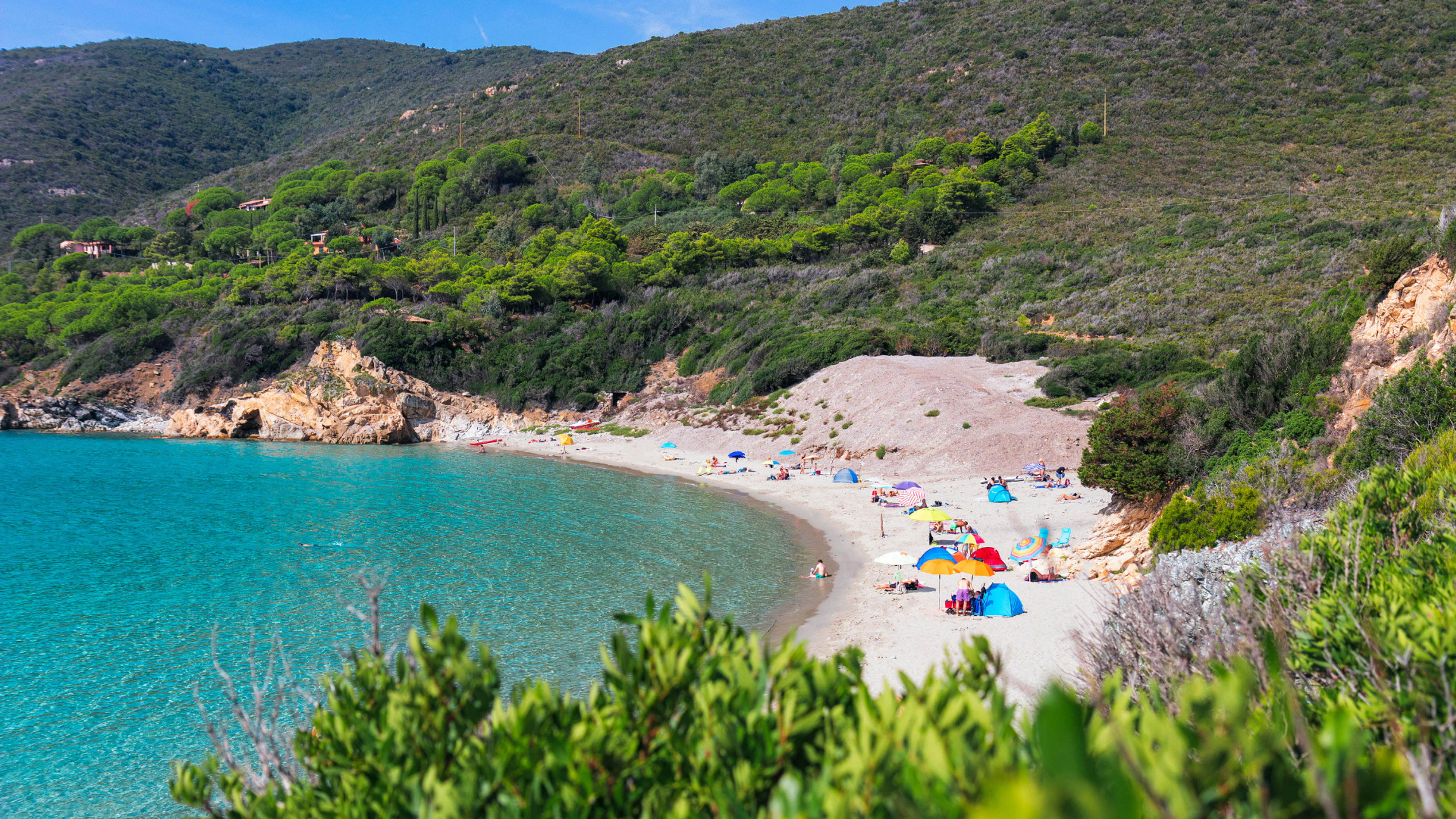 Spiaggia costa Isola d'Elba
